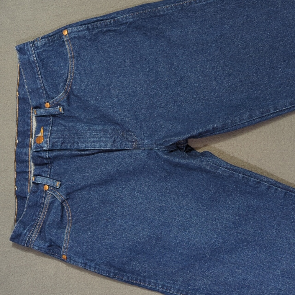 Wrangler Jeans Men's 33x34 Blue 1013MWZPW Cowboy Cut Western Denim - Picture 4 of 9